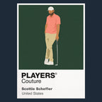 Scottie Scheffler Golf Icon Frame Men's Hoodie