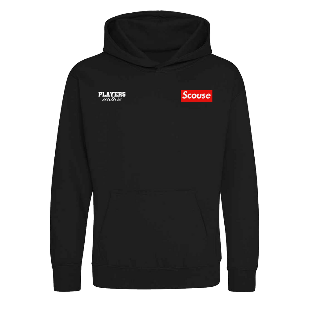 Scouse Logo Players Couture Kids Hoodie Black