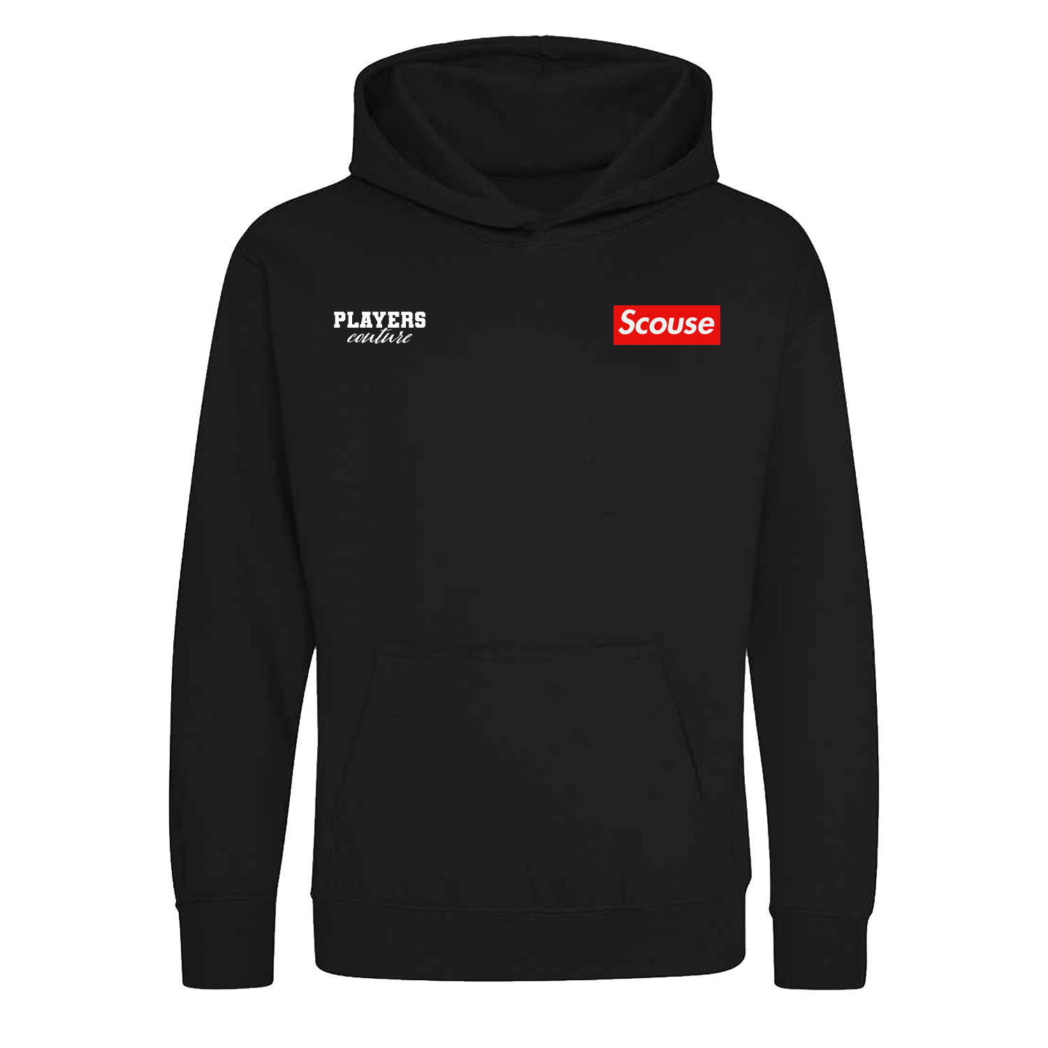 Scouse Logo Players Couture Kids Hoodie Black
