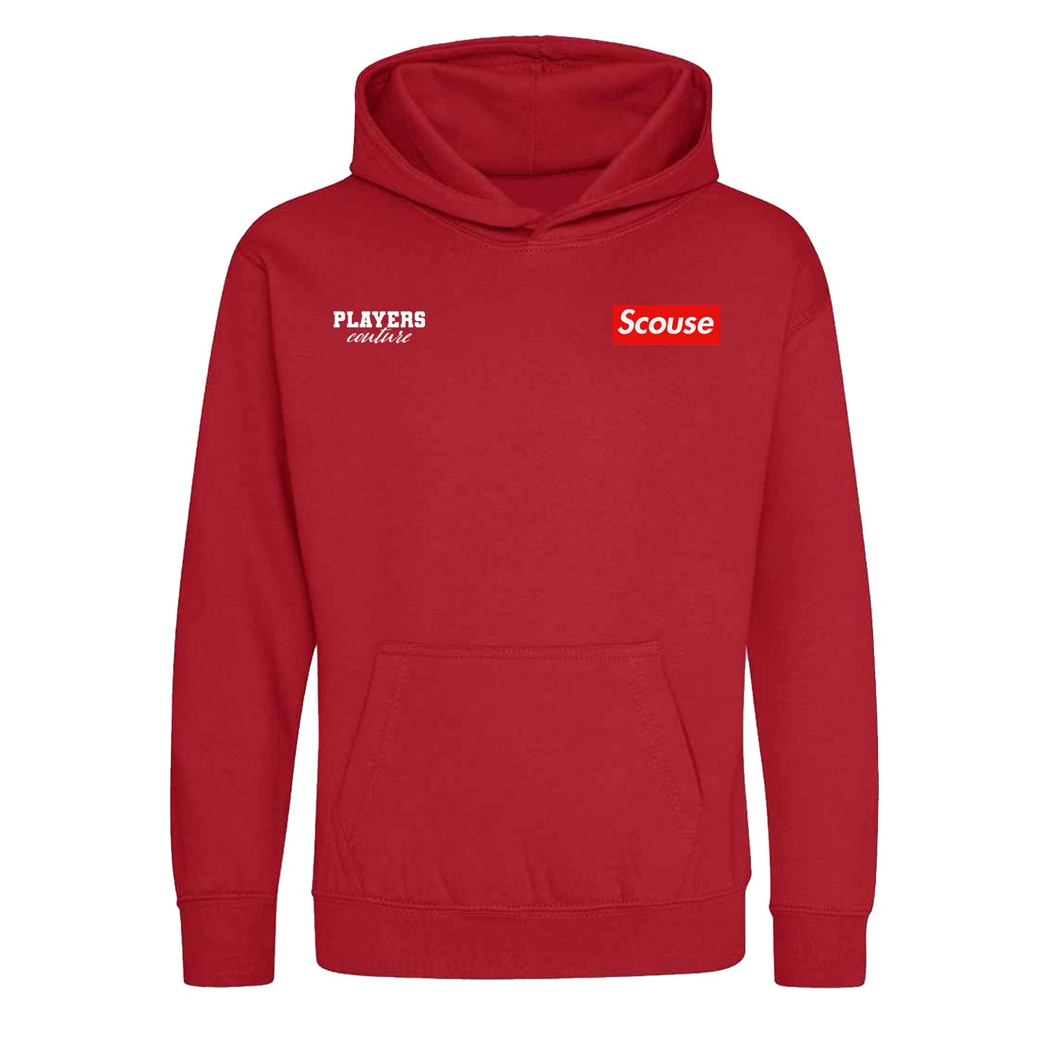 Scouse Logo Players Couture Kids Hoodie Red