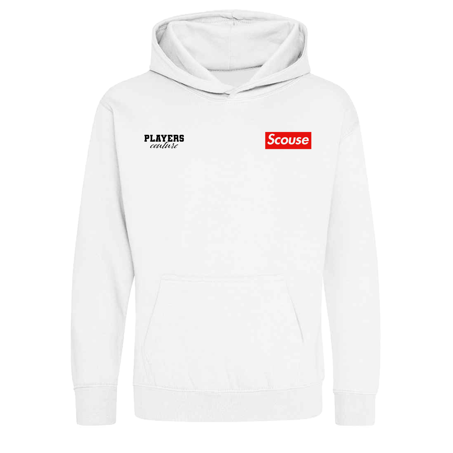 Scouse Logo Players Couture Kids Hoodie White