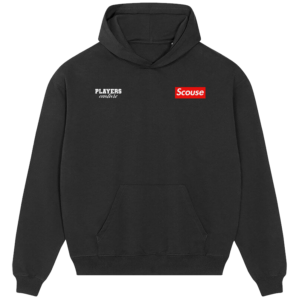Scouse Logo Players Couture Men's Casual Hoodie Black