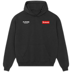 Scouse hoodie – black men's hoodie featuring the Scouse Players Couture logo