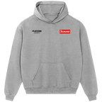 Scouse hoodie – grey men's hoodie featuring the Scouse Players Couture logo