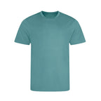 Custom Upload Your Logo Kids Cool Sport T-Shirt – close-up detail shot of the Custom Upload Your Players Couture logo design