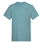 Custom Upload Your Logo Men's Cotton T-Shirt – close-up detail shot of the Custom Upload Your Players Couture logo design