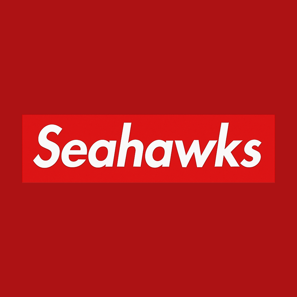 Seahawks Logo Players Couture Mens T-Shirt