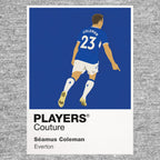 Séamus Coleman Everton Men's T-Shirt - Grey