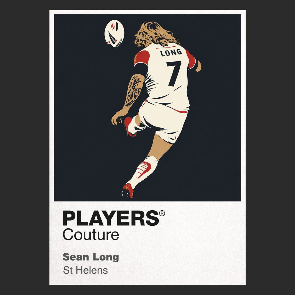 Sean Long St Helens rugby league T-shirt black