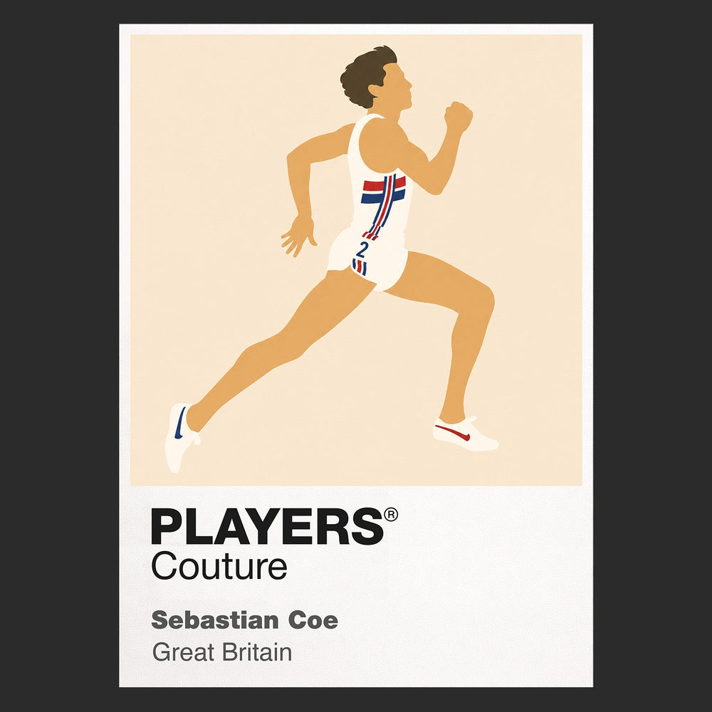 Sebastian Coe Olympics Icon Frame Men's T-Shirt