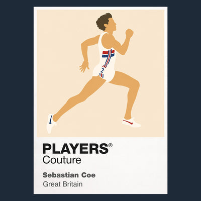 Sebastian Coe Olympics Icon Frame - Icon Design