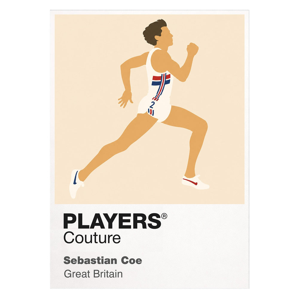 Sebastian Coe Olympics Icon Frame Men's T-Shirt