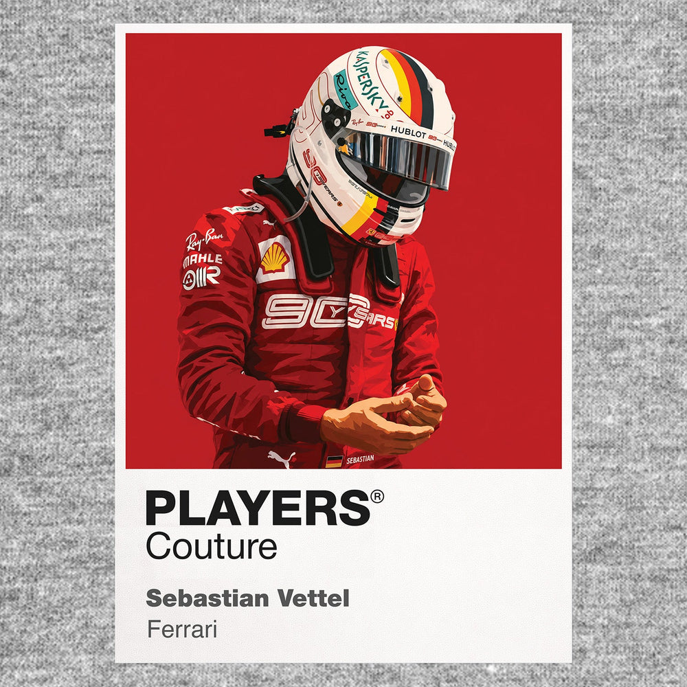 Sebastian Vettel Formula 1 hoodie – grey view