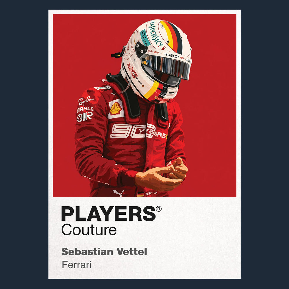 Sebastian Vettel Formula 1 T-shirt – navy view