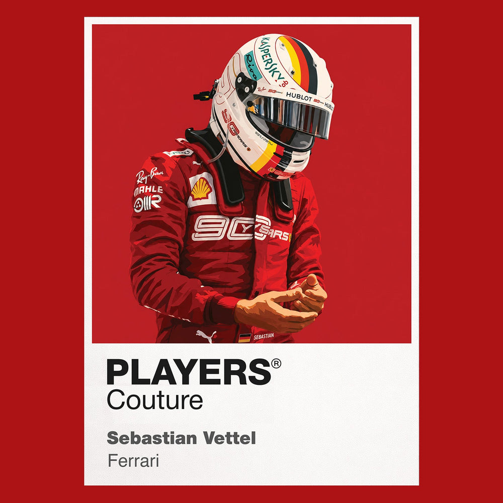 Sebastian Vettel Formula 1 T-shirt – red view