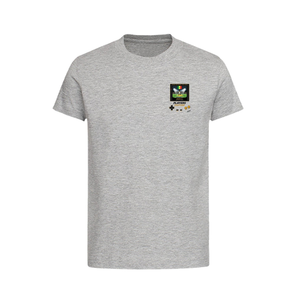 Senegal World Cup 8-Bit Kids T-Shirt retro gaming football design by Players Couture