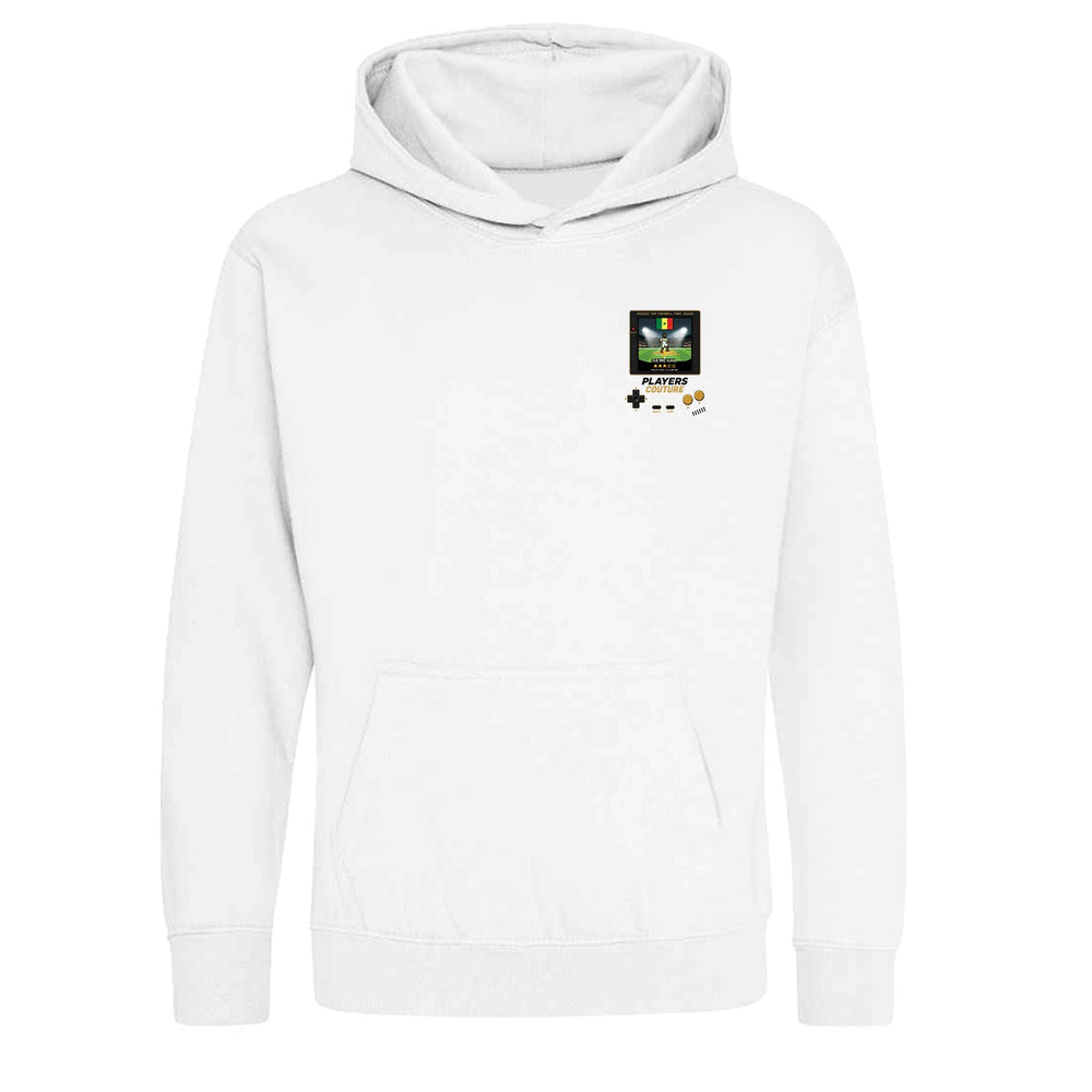 Senegal Football World Cup 8-Bit Kids Hoodie