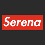 Serena Williams Logo Players Couture Men's Casual Hoodie