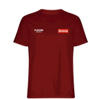 Serena Williams t-shirt – red men's t-shirt featuring the Serena Williams Players Couture logo