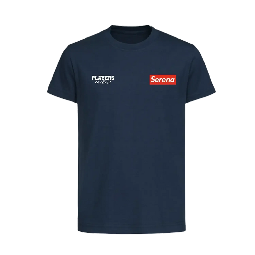 Serena Williams Red t-shirt – red kids' t-shirt featuring the Serena Williams Red Players Couture logo