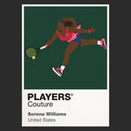 Serena Williams Tennis Icon Frame Men's Hoodie