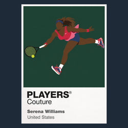 Serena Williams Tennis Icon Frame - Icon Design (View 13)
