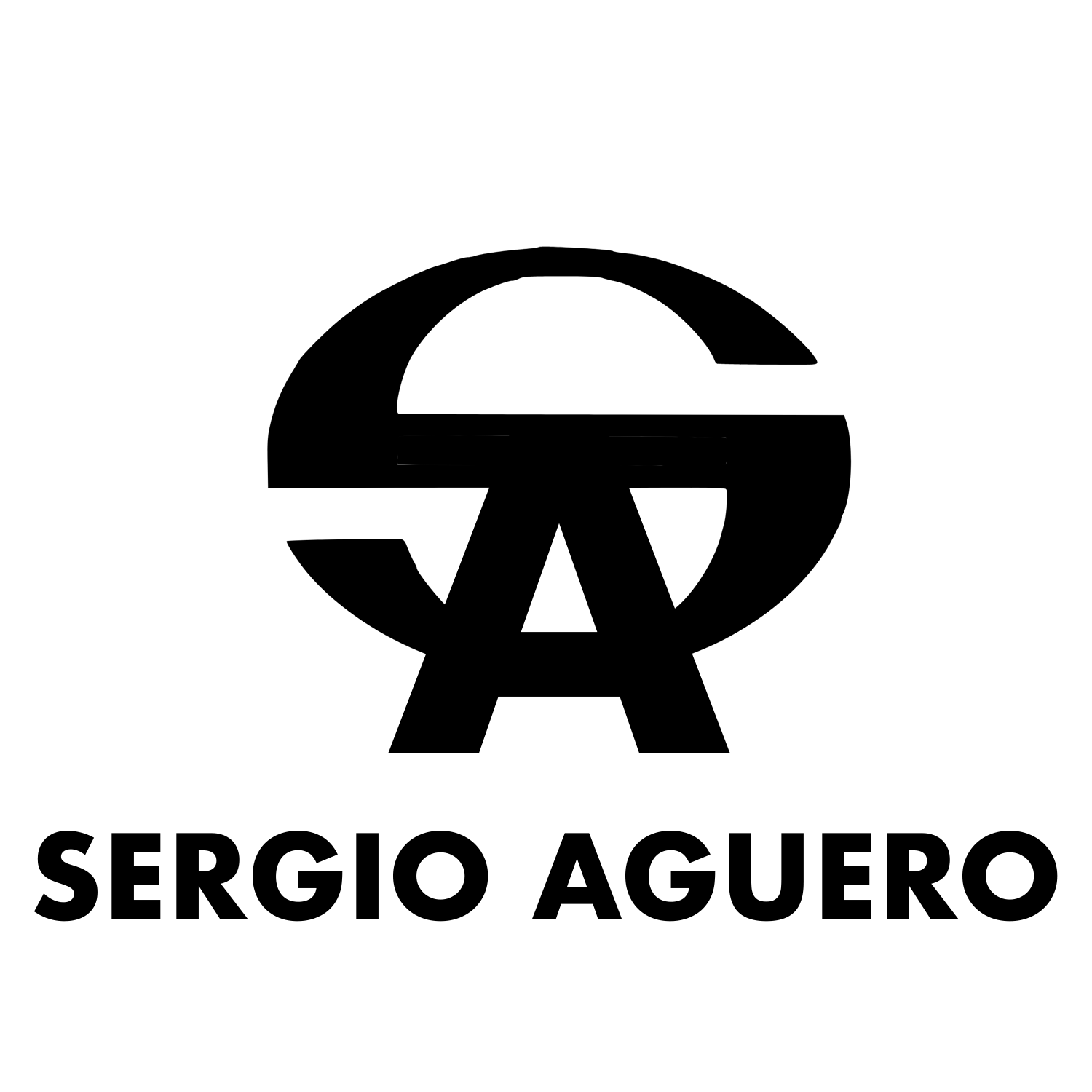 Sergio Aguero Logo Players Couture Mens T-Shirt