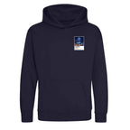 Sergio Agüero Manchester City Icons in Lights Frame Kids Hoodie in Navy