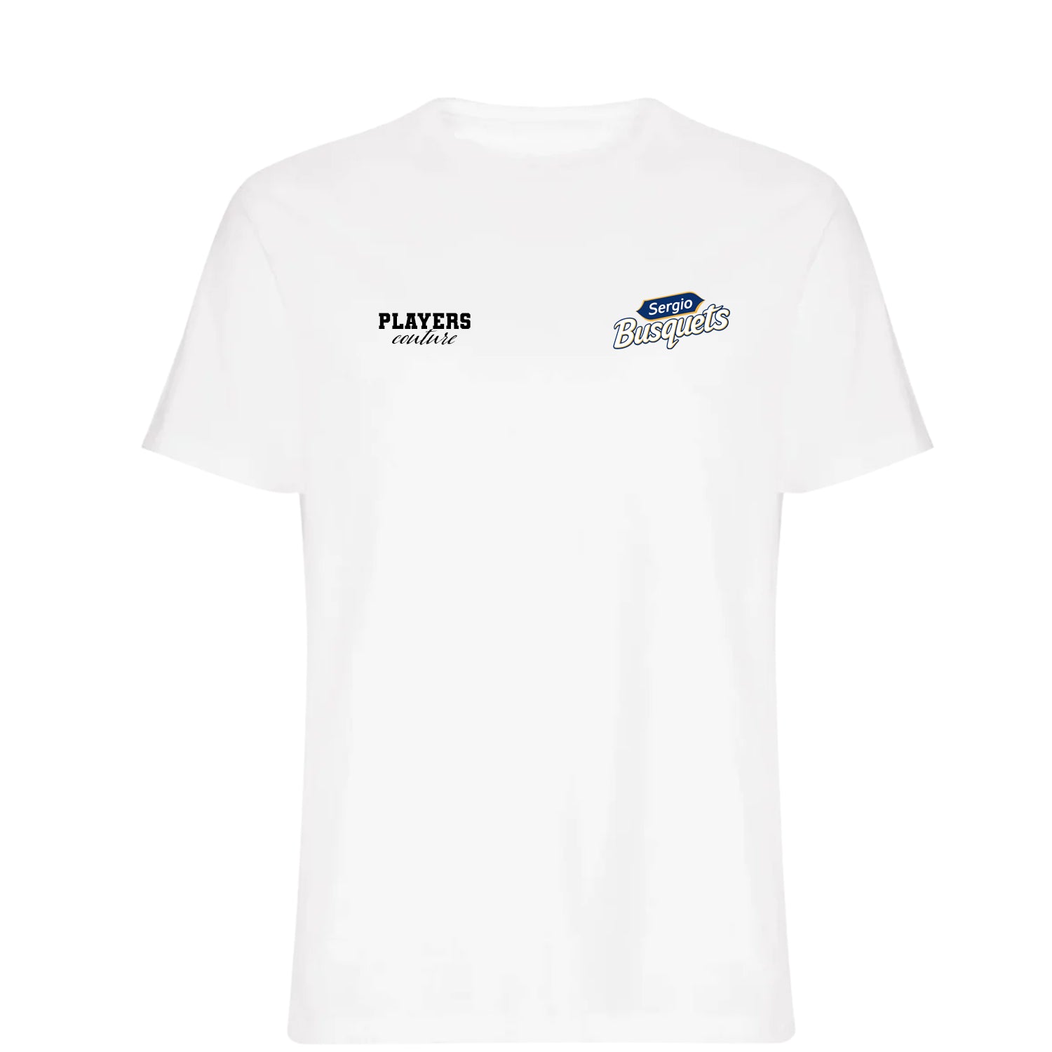 Sergio Busquets Logo Players Couture Men's T-Shirt White