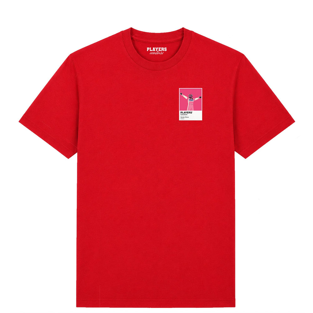 Sergio Pérez Formula 1 T-shirt – mens red tshirt view