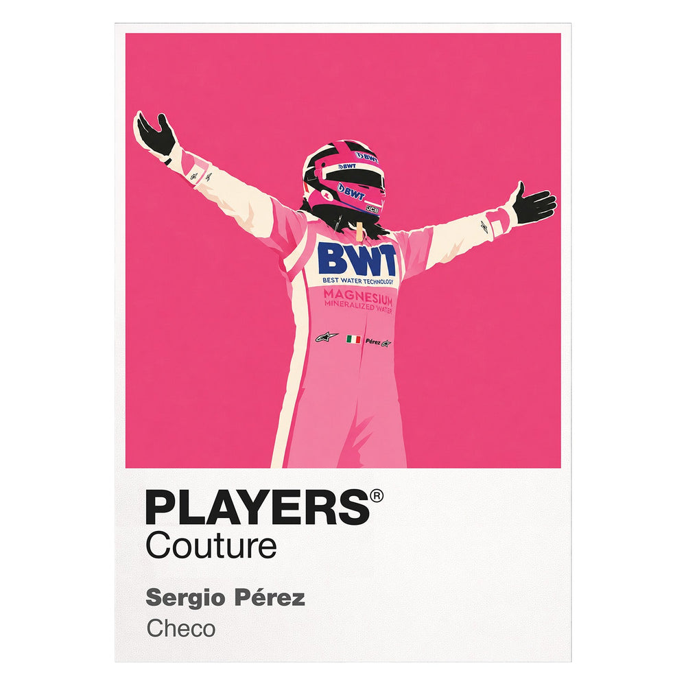 Sergio Pérez Formula 1 T-shirt – white view