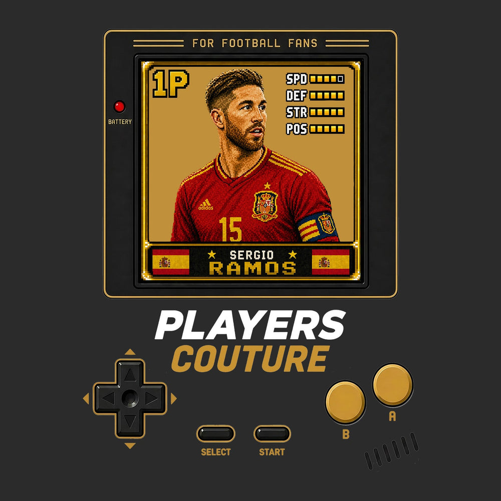Sergio Ramos Legend 8-Bit Men's Hoodie - image 1