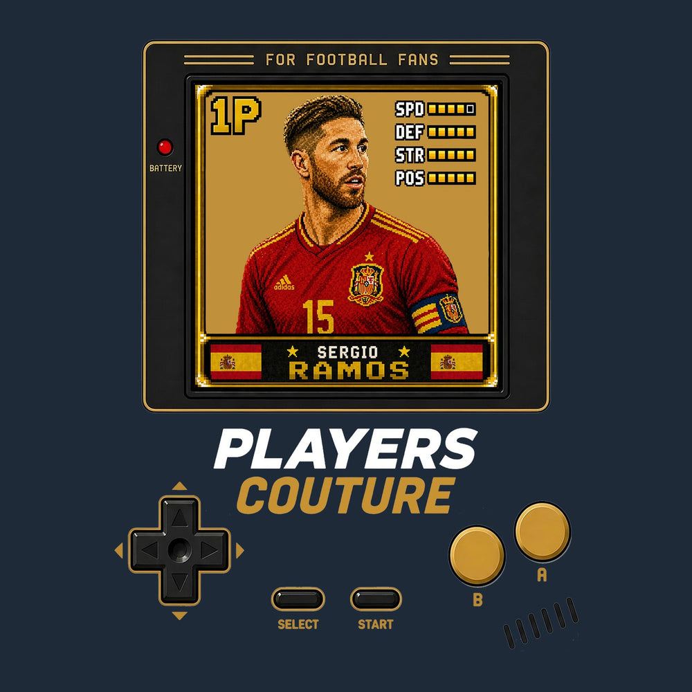 Sergio Ramos Legend 8-Bit Men's Hoodie - image 7
