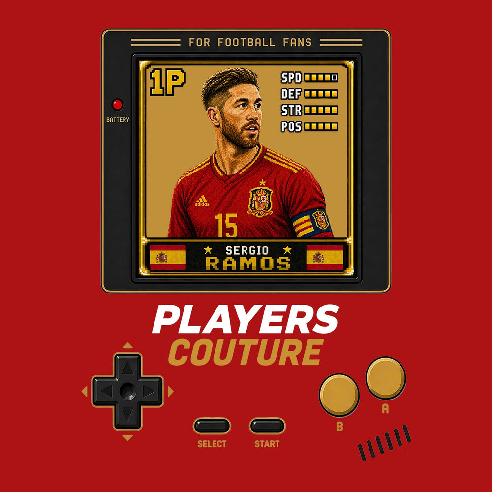 Sergio Ramos Legend 8-Bit Men's Hoodie - image 8