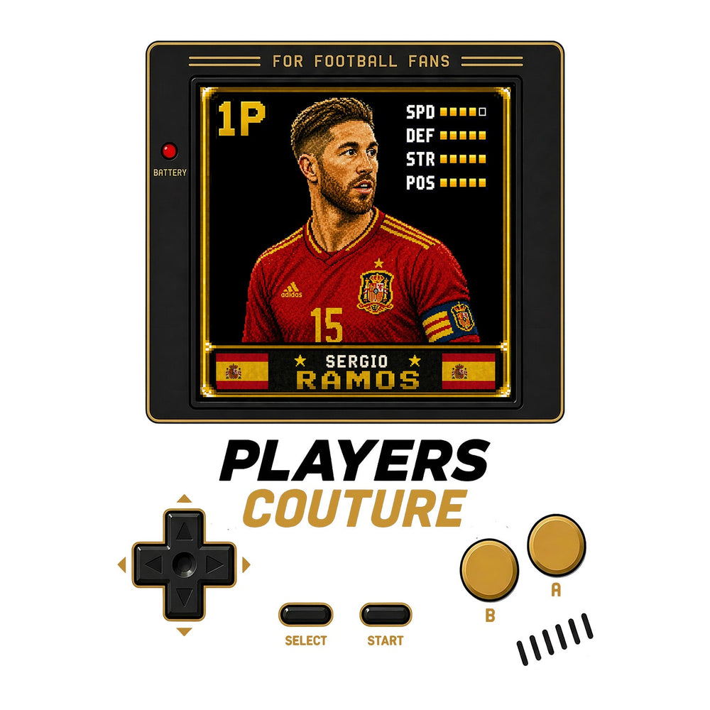 Sergio Ramos Legend 8-Bit Men's Hoodie - image 6