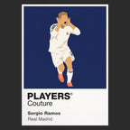 Sergio Ramos Real Madrid Icon Frame — Black