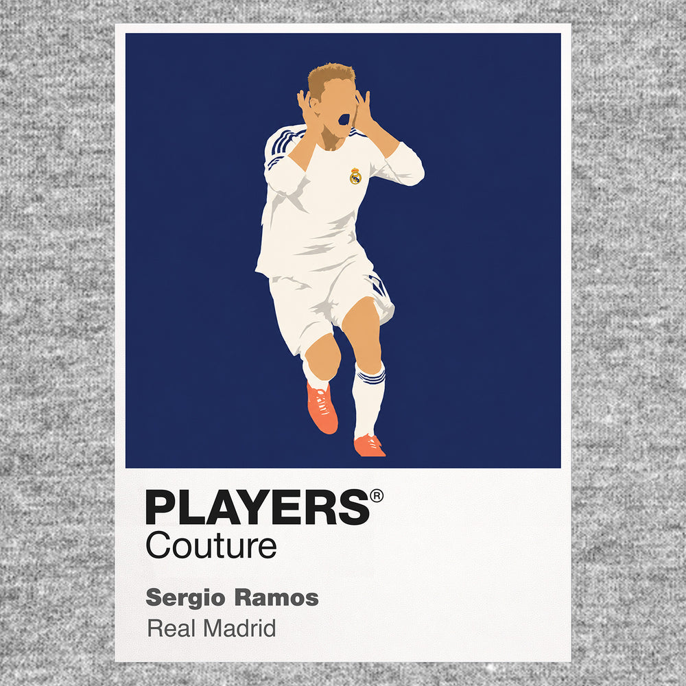 Sergio Ramos Real Madrid Icon Frame — Gray