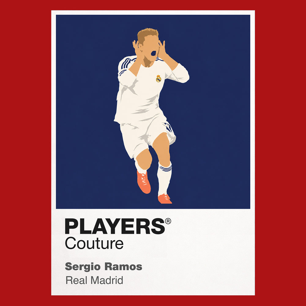 Sergio Ramos Real Madrid Icon Frame — Red