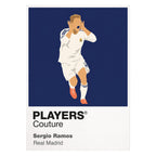 Sergio Ramos Real Madrid Icon Frame — White