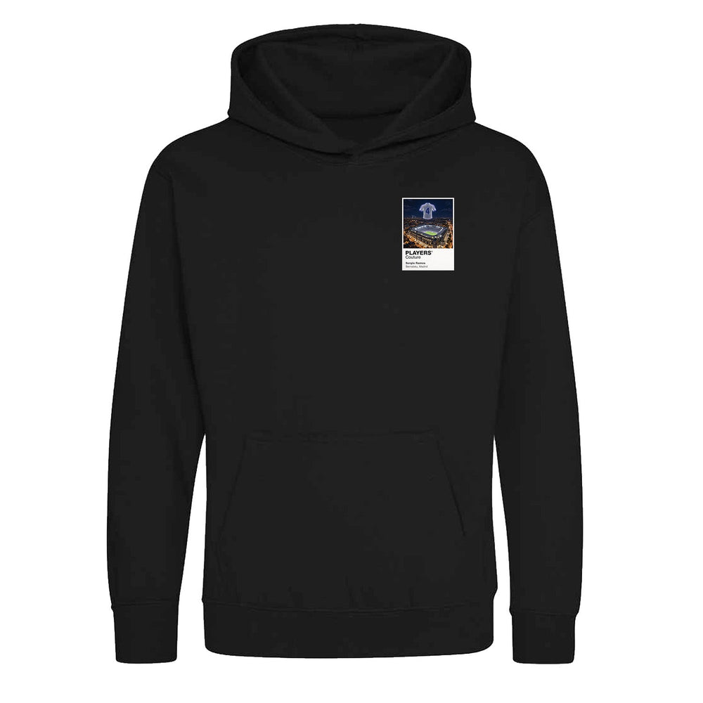 Sergio Ramos Real Madrid Icons in Lights Frame Kids Hoodie in Black