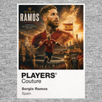 Sergio Ramos Spain Atlas Frame artwork by Players Couture
