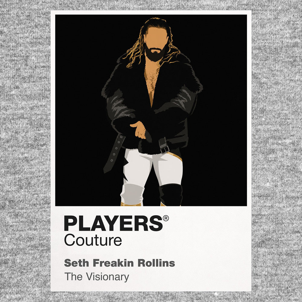 Seth Rollins Wrestling Icon Frame Men's Hoodie
