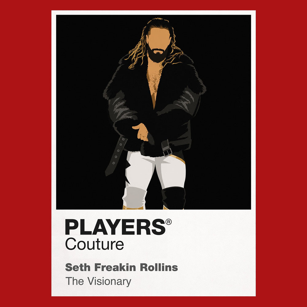 Seth Rollins Wrestling Icon Frame Men's Hoodie