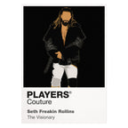 Seth Rollins Wrestling Icon Frame Men's Hoodie