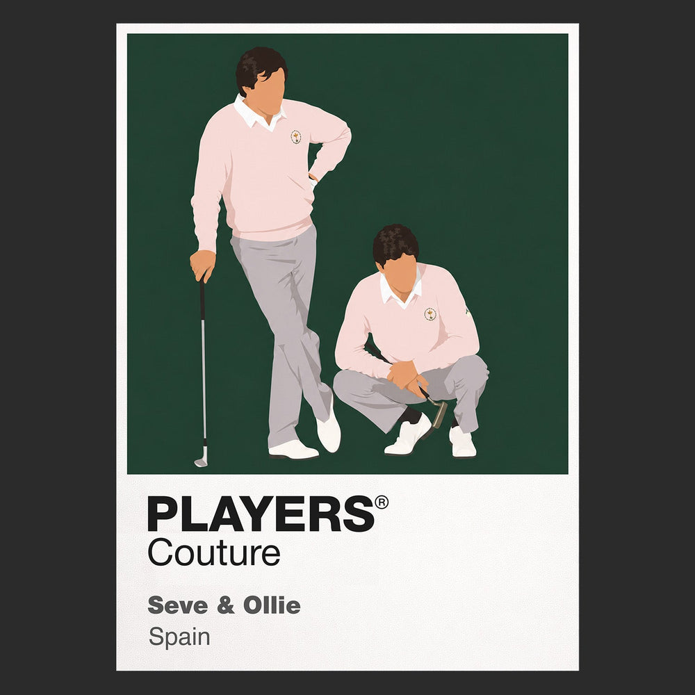 Seve & Ollie Golf Icon Frame Men's Polo Shirt