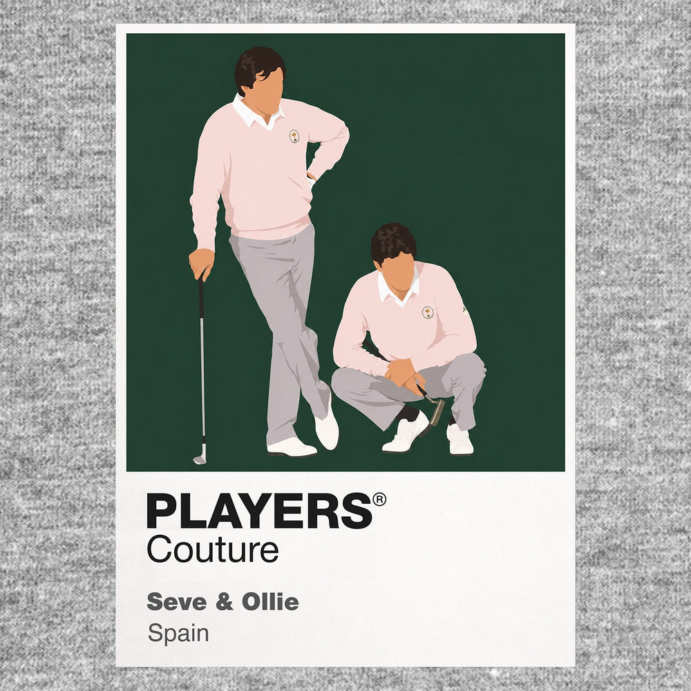 Seve & Ollie Golf Icon Frame Men's Polo Shirt
