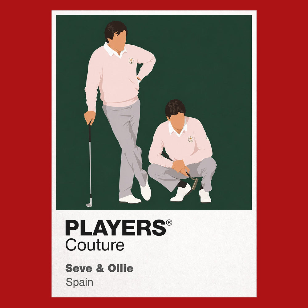 Seve & Ollie Golf Icon Frame Men's Polo Shirt