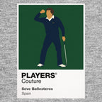 Seve Ballesteros Golf Icon Frame Men's Polo Shirt