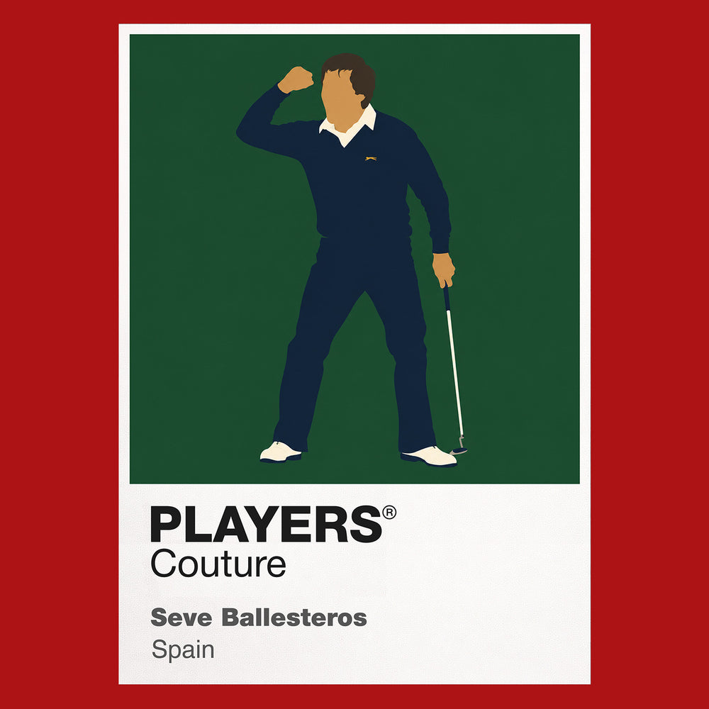Seve Ballesteros Golf Icon Frame Men's Hoodie