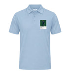 Seve Ballesteros Golf Icon Frame Men's Polo Shirt - Light Blue